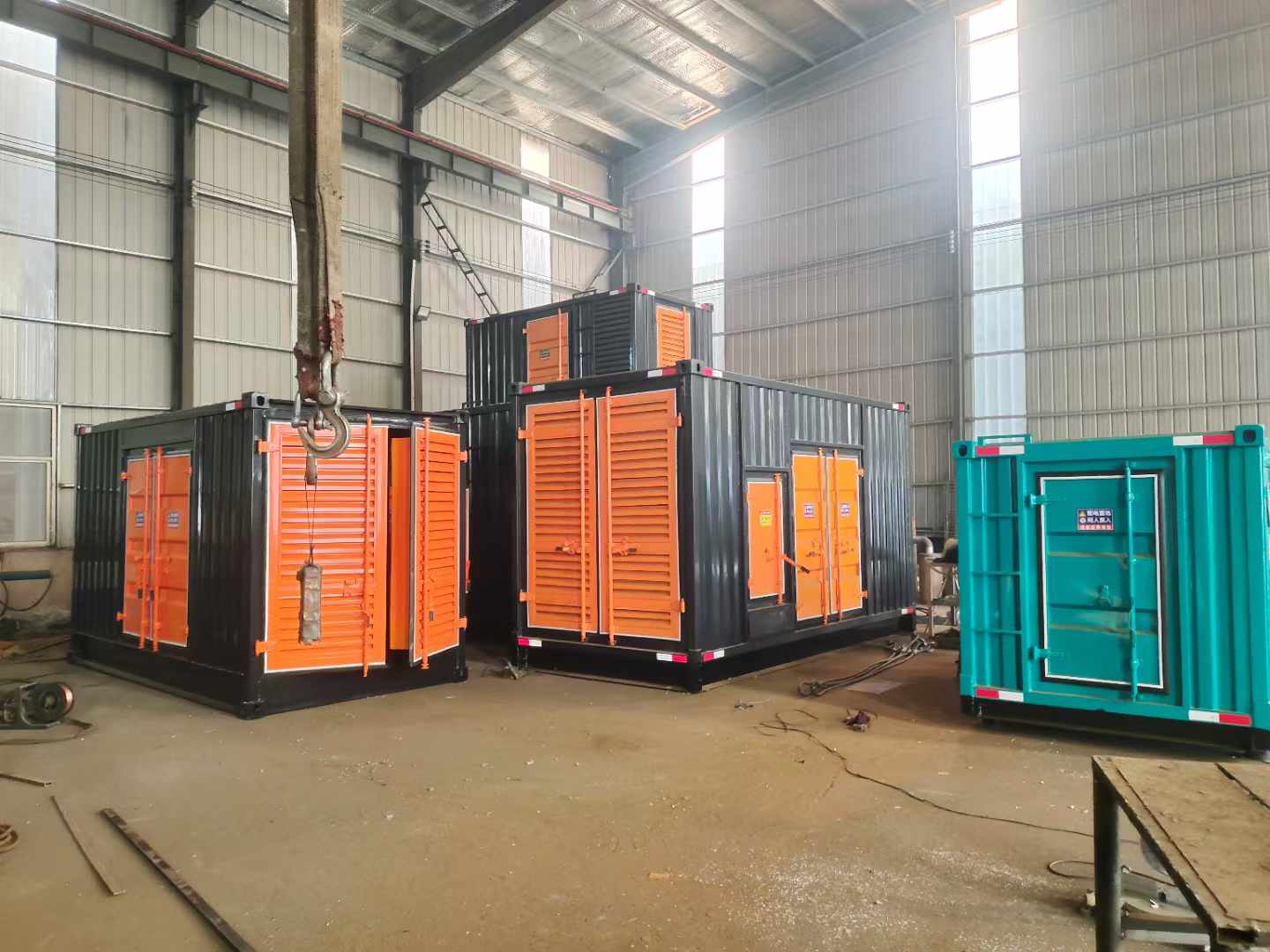 鹤壁500kw柴油发电机组可以带动多少功率设备？