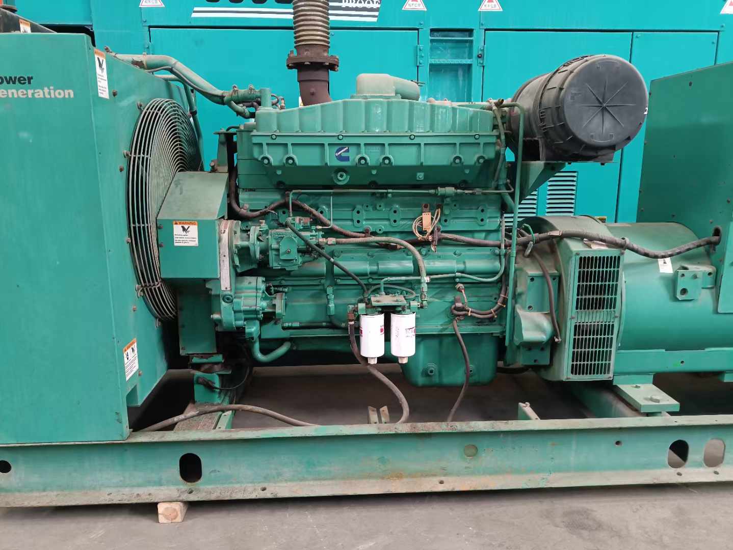 鹤壁过载会对 600kW 柴油发电机组造成哪些损害？